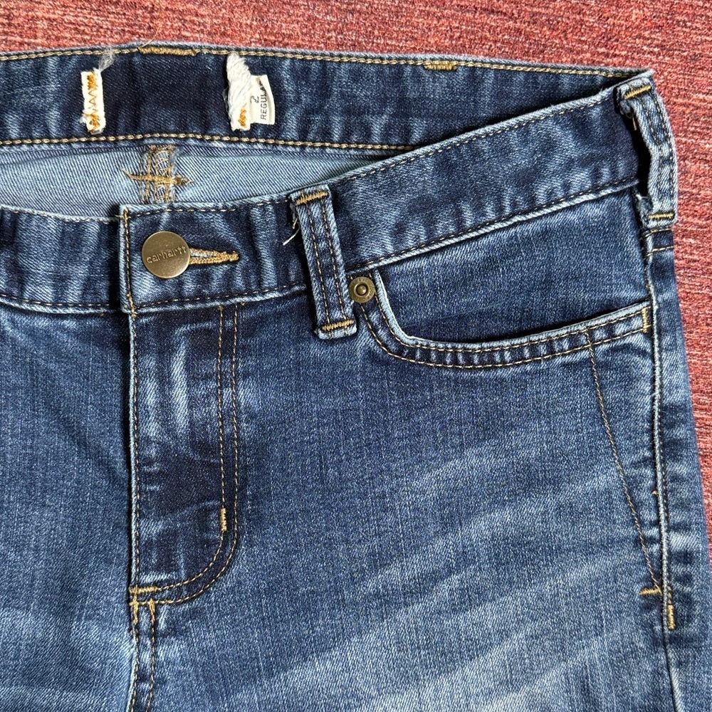 CARHARTT Slim Fit Jeans Size 2 - Picture 7 of 15